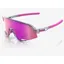 100% Slendale Grey with Purple Multilayer Mirror Lens Sunglasses